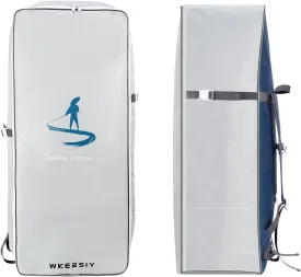 105L Paddleboard Backpack Waterproof Inflatable Paddleboard Bag Durable Large Capacity Stand-up Board Backpack Portable for Surfing Paddleboarding Beach