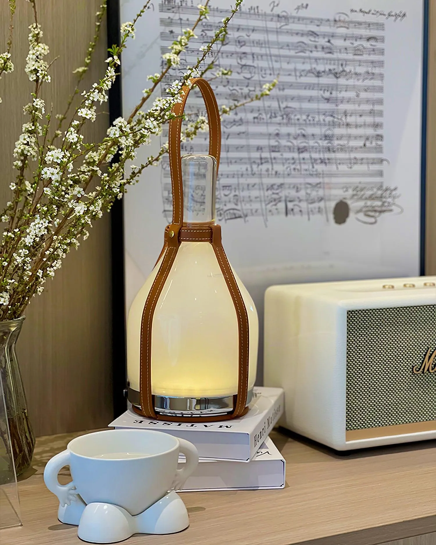 Belt Portable Built-in Battery Table Lamp  ∅ 4.3″