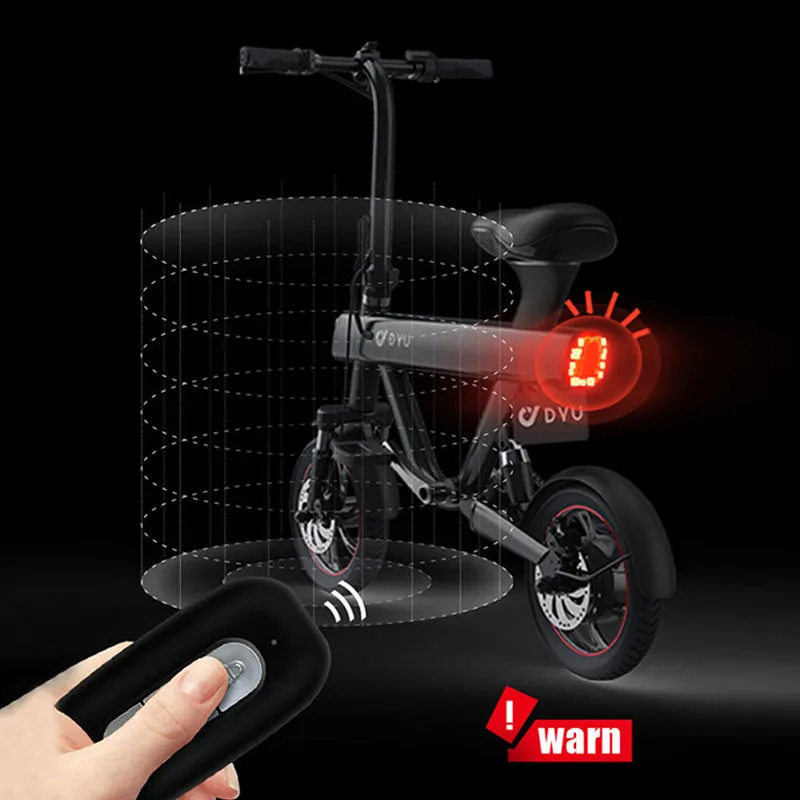 Electric Folding City Bike - 250W 12 Inch 36V 10Ah 40KM Range