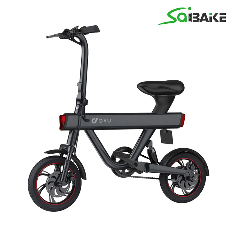 Electric Folding City Bike - 250W 12 Inch 36V 10Ah 40KM Range