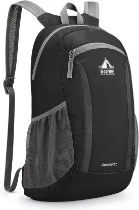 G4Free 16L Hiking Daypack, Lightweight Packable Small Backpack for Travel Camping Outdoor Men Women