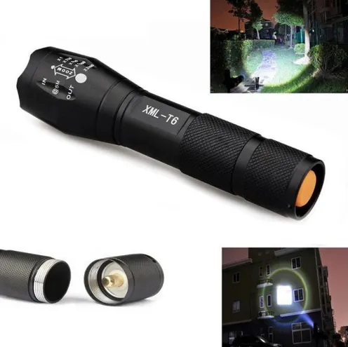 High Quality - 3500 Lumen - 3 Modes - 6 LED Torch