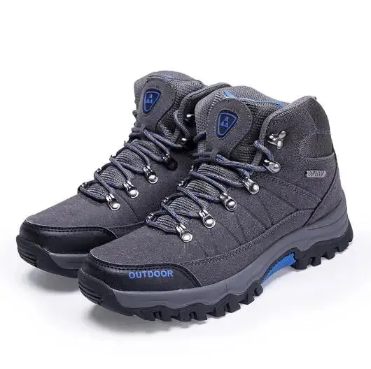 High-top hiking shoes (cashmere outdoor shoes )