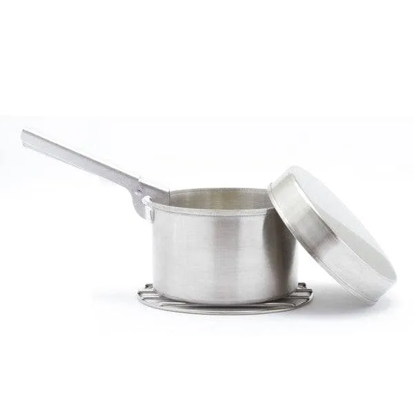Kelly Kettle Cook Set Large 29 oz. Pot (3.6 Cups/.85 LTR) Great Accessory for Your Use with Pot Support or Hobo Stove for More flexability. (Pot Support and Hobo Stove NOT Included)