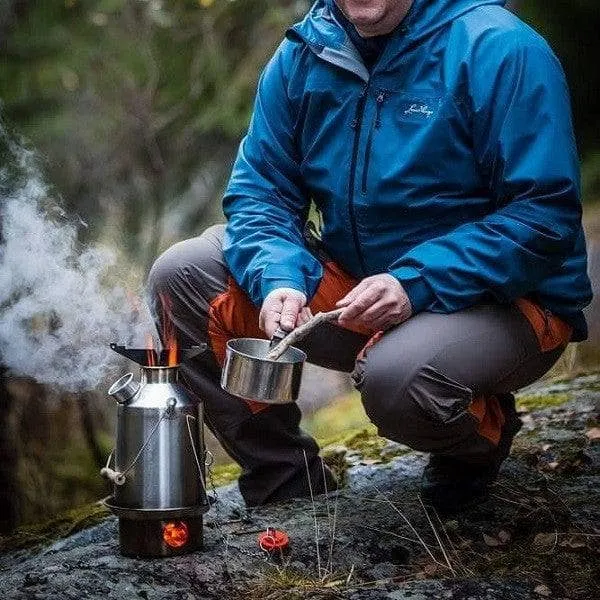Kelly Kettle Cook Set Large 29 oz. Pot (3.6 Cups/.85 LTR) Great Accessory for Your Use with Pot Support or Hobo Stove for More flexability. (Pot Support and Hobo Stove NOT Included)