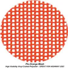 Mesh Flag Red Emergency Warning Wire Rod | RMF