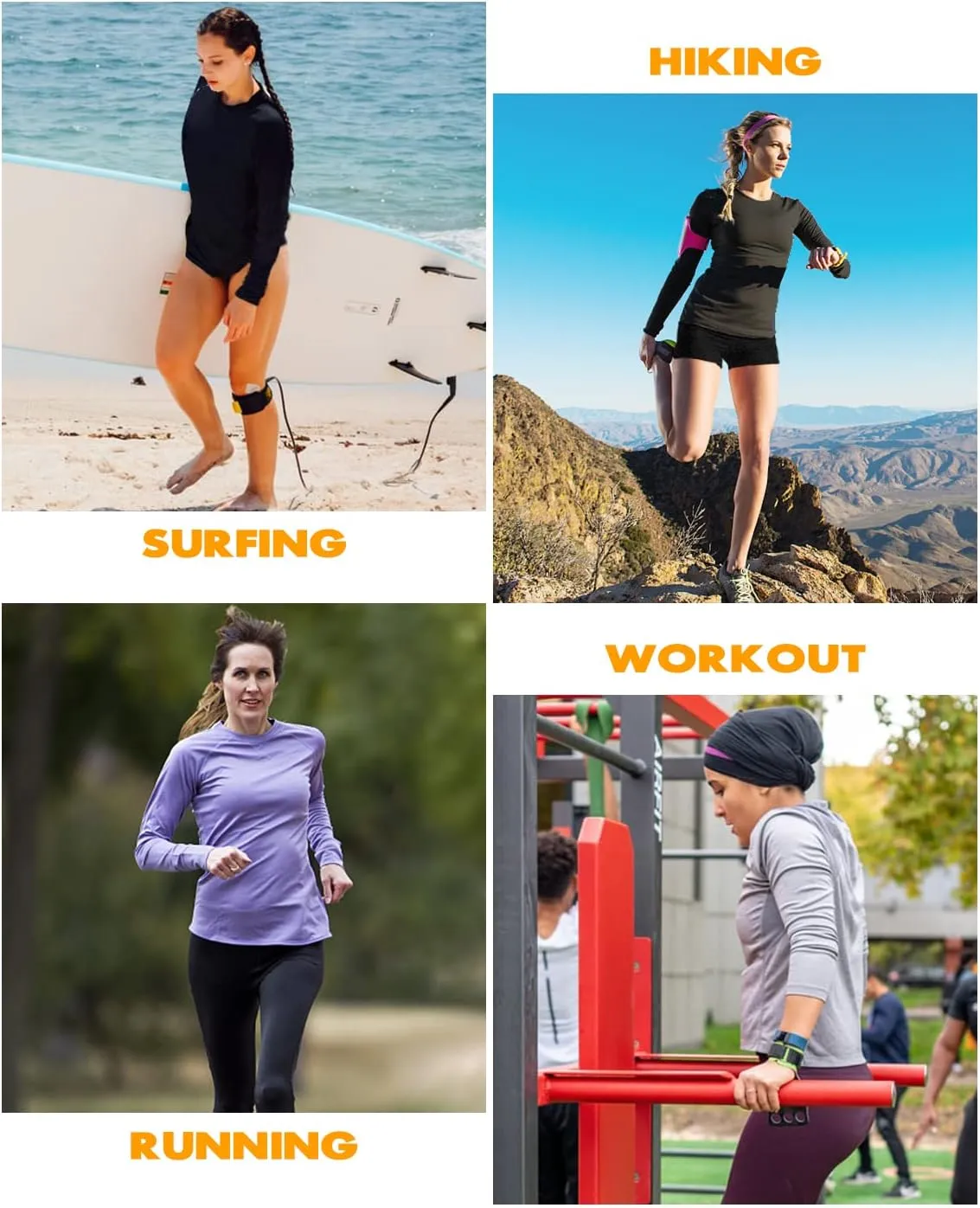 NAVISKIN Women's UPF 50  Sun Protection Long Sleeve Shirts Rash Guard Shirts Quick Dry Lightweight Hiking Shirts