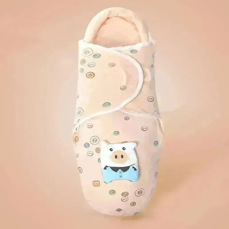 Newborn Baby Infant Swaddle Wrap Cotton sleeping bag