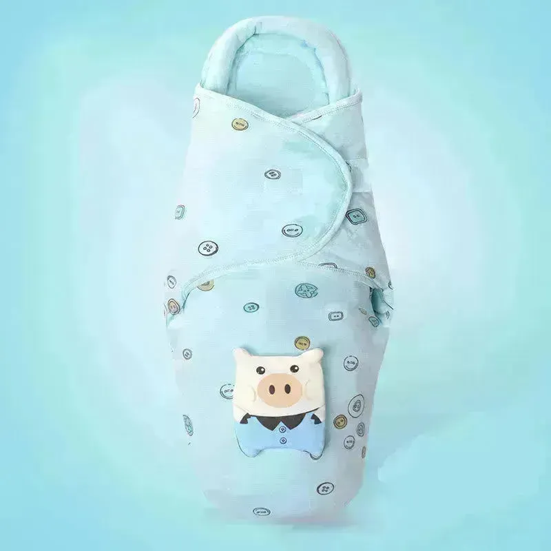 Newborn Baby Infant Swaddle Wrap Cotton sleeping bag