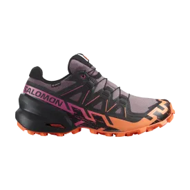 Salomon Women's Speedcross 6 GTX Moonscape/Black/Bird Of Paradise