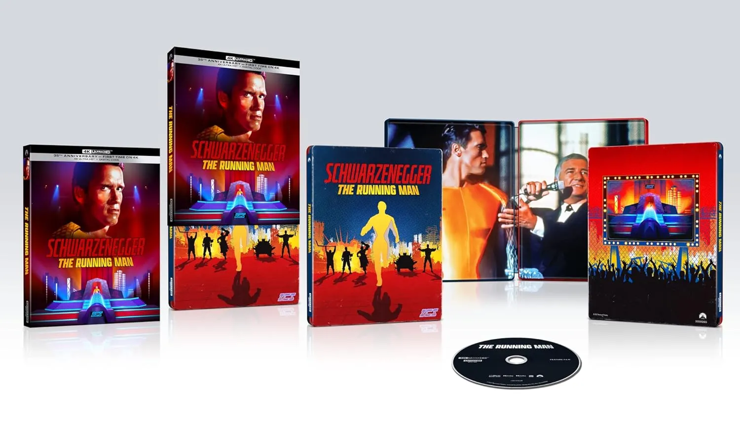 The Running Man Limited Edition Steelbook