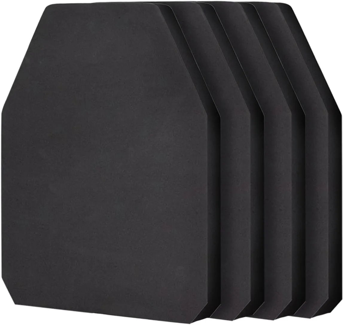 TWINFALCONS Tactical Airsoft Foam Plates EVA Airsoft Paintball Foam SAPI Pad for Vest Inner Liner Foam Plates 11.81 * 9.45 * 0.79 in