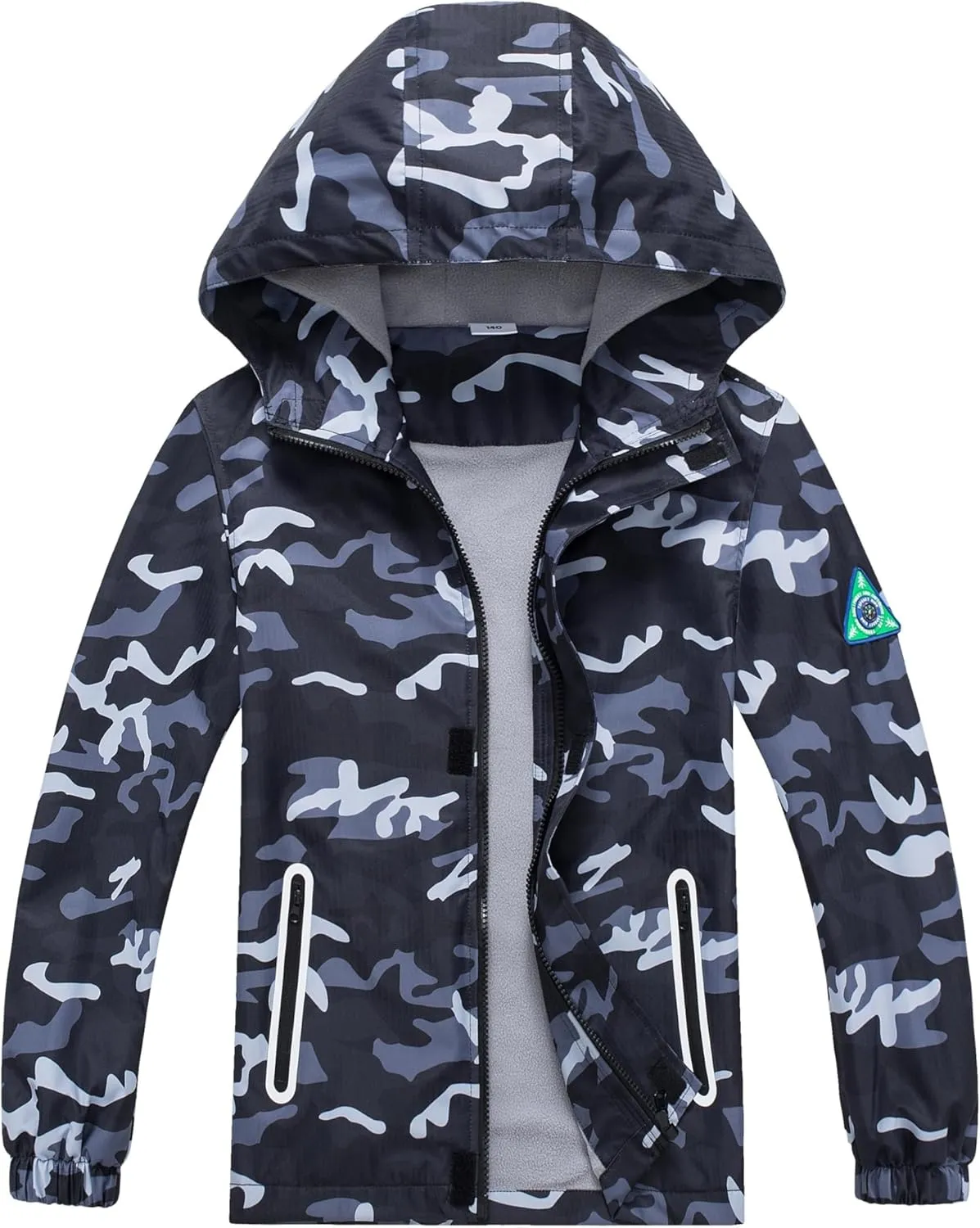 Waterproof Kids Rain Jackets With Hood,Lightweight Toddler Raincoat For Boys GirlsKids Clothes Windbreaker Jacket